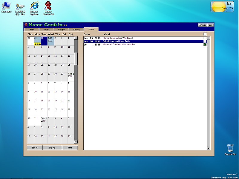 Windows 7 Screenshot 4