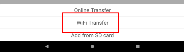 Wifi Transfer